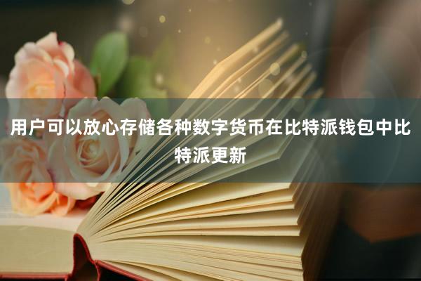 用户可以放心存储各种数字货币在比特派钱包中比特派更新