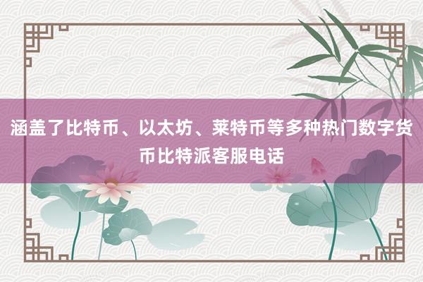 涵盖了比特币、以太坊、莱特币等多种热门数字货币比特派客服电话