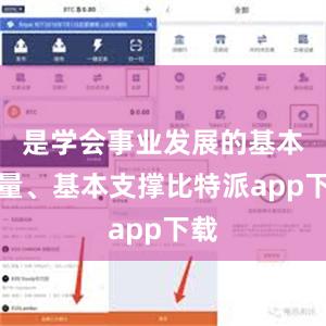 是学会事业发展的基本力量、基本支撑比特派app下载