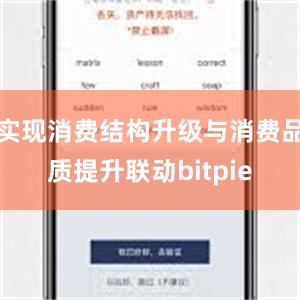 实现消费结构升级与消费品质提升联动bitpie